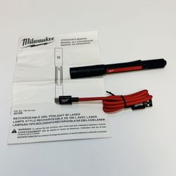 🔦 Milwaukee 250 Lumens Internal Rechargeable Penlight with Laser 🔴
