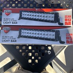 15 inch LED spot & flood light bar