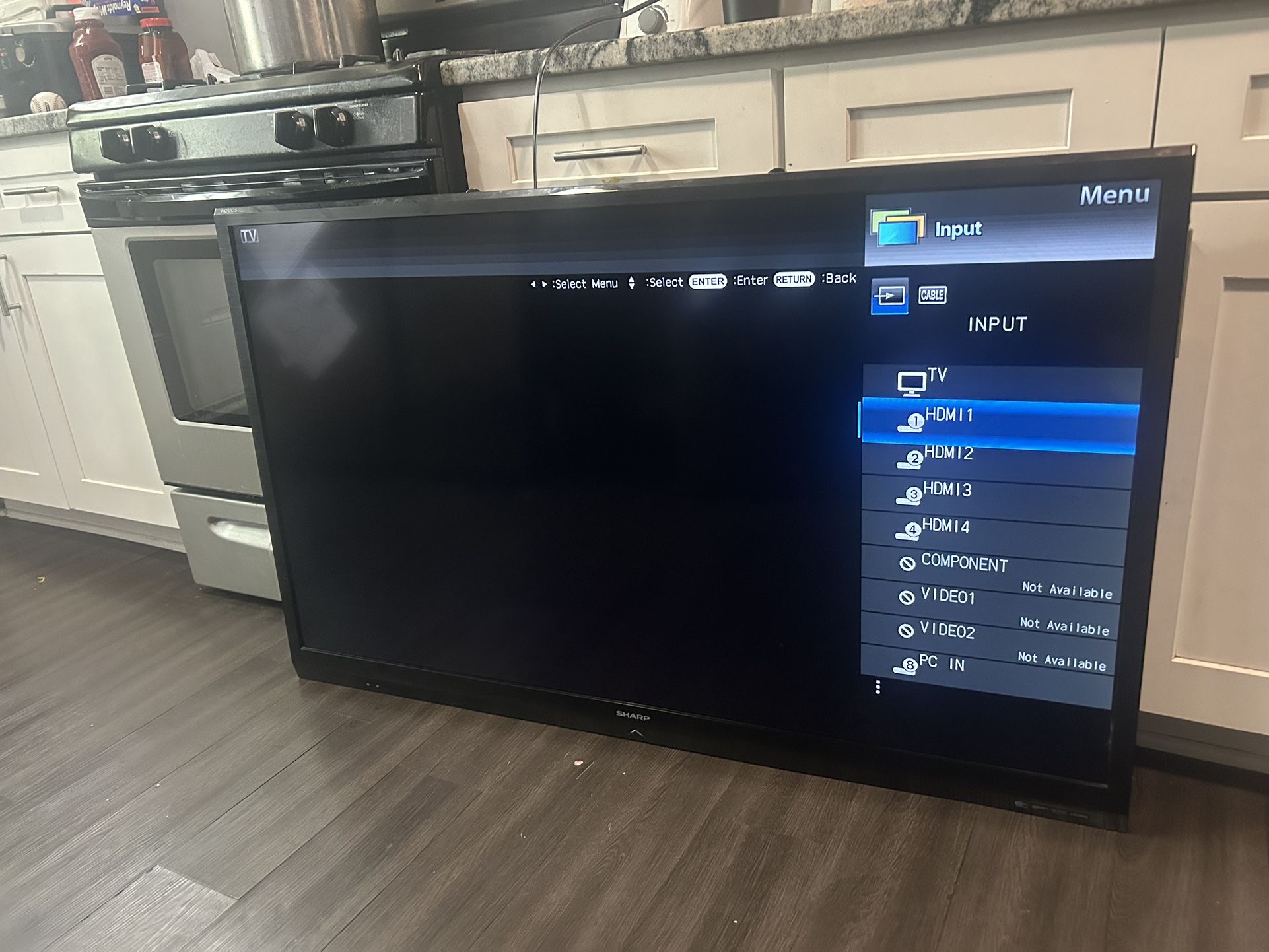 55inch Sharp 4k Tv