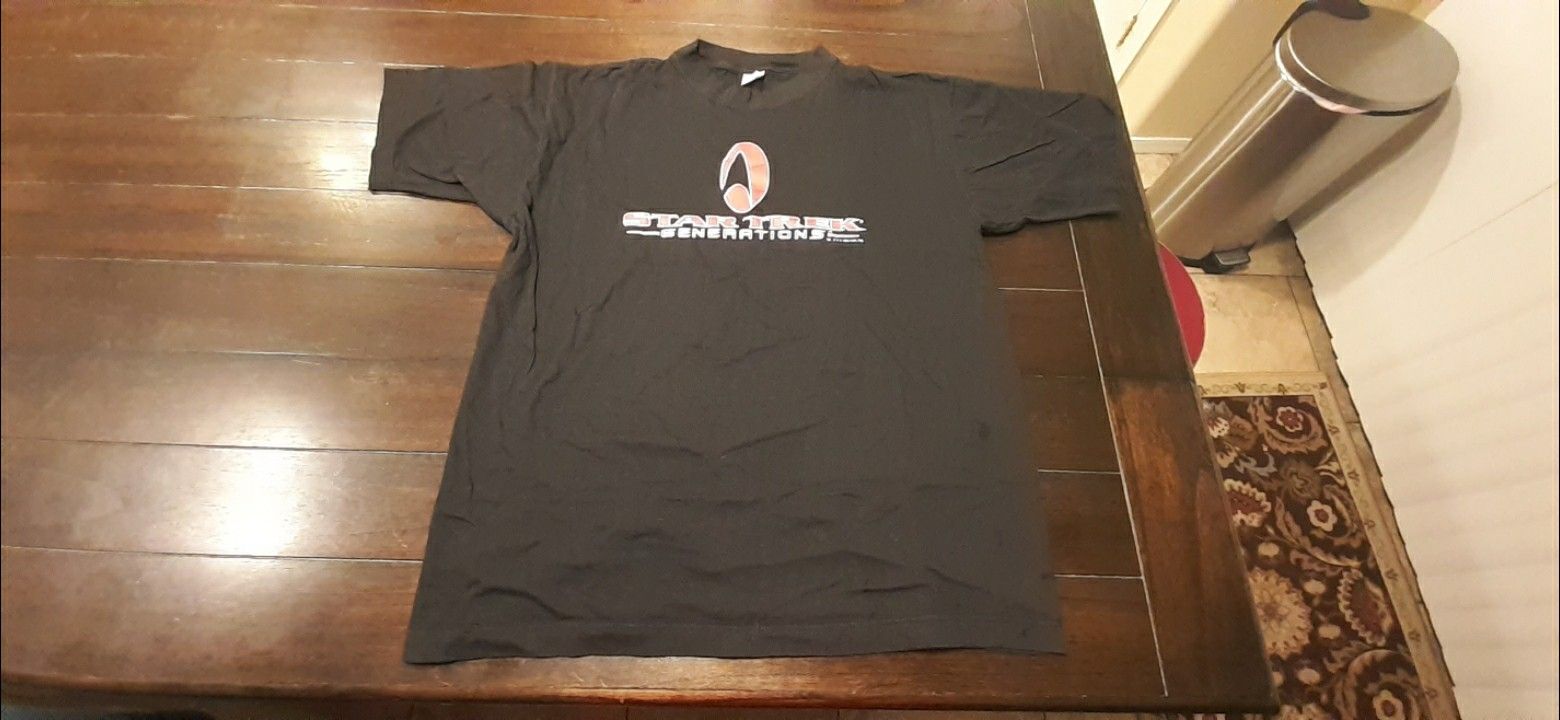VINTAGE 1994 STAR TREK GENERATIONS Shirt Size XL