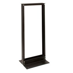 Telco Relay Black 45U 2Post Rack with 12-24 Holes