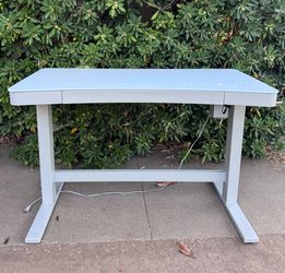 Adjustable Standing Desk with Chair
