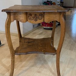 Wooden Square Table