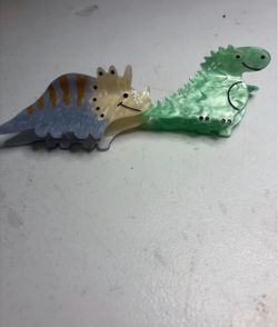 Dinosaur Hair Claw Clips Set of 2