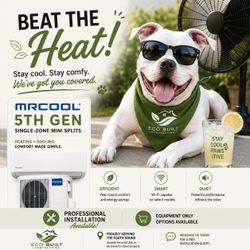 MRCOOL Mini Split AC + Heat | Installation Available