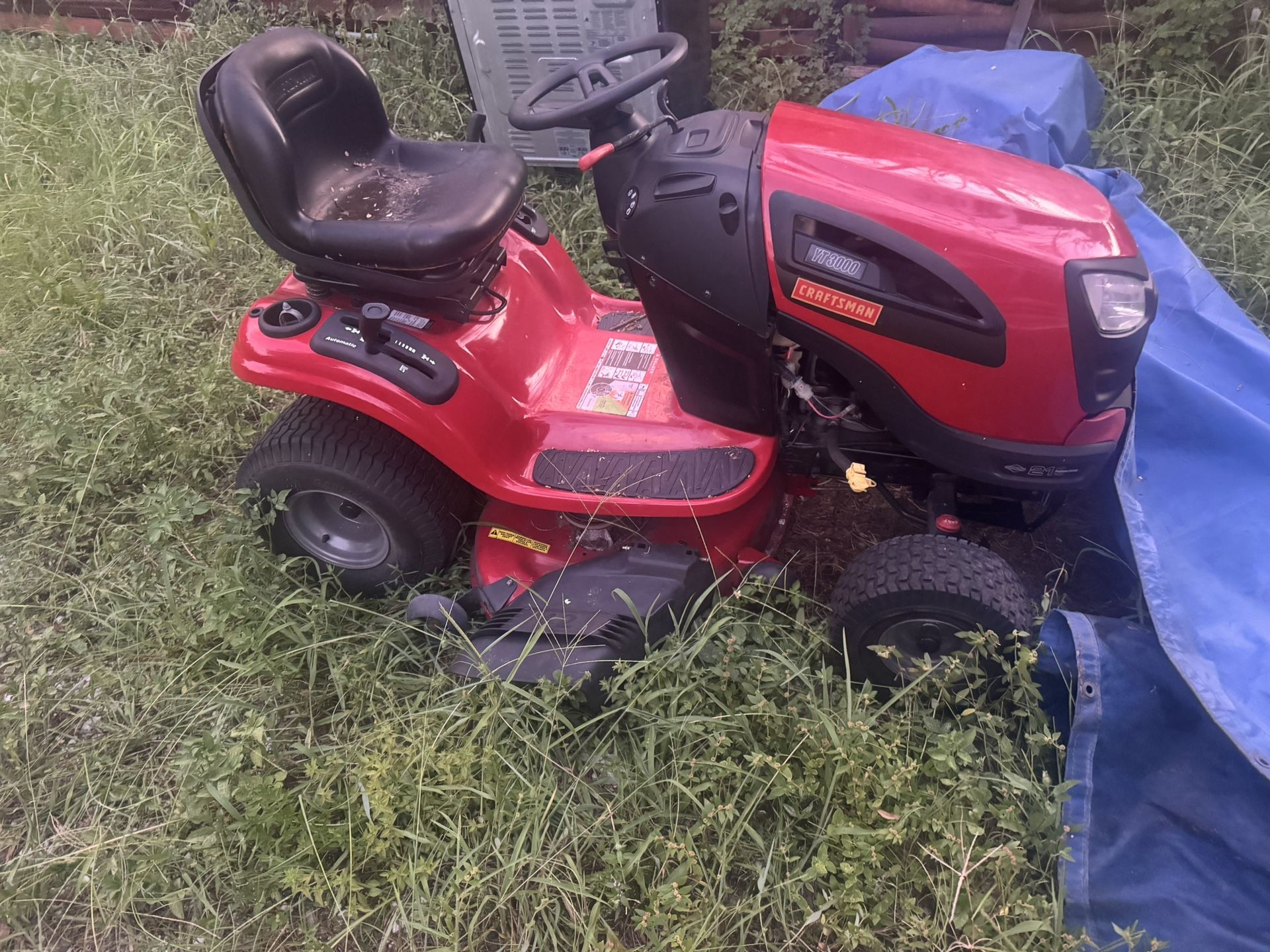 Ride On Mower With Trailer