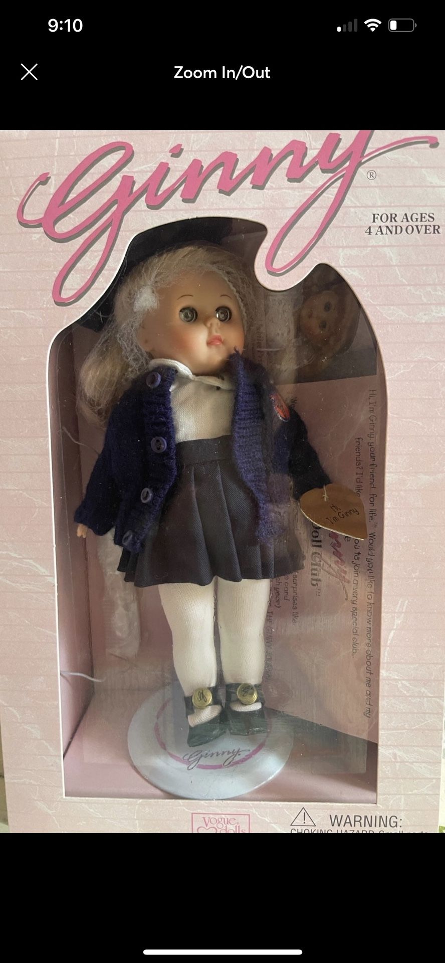 Ginny Doll 8” Vogue