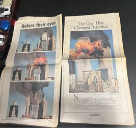 9/11 Newspaper Collection – Orange County Register September 2001