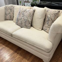 Comfy Off-White Couch