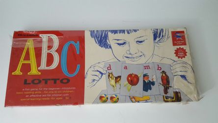 ABC Lotto1963 card game by Ed-u-cards