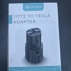 Tesla Model 3 Y S X Cybertruck Charging Adapter J1772 to Tesla 80A 240V Fast Level 1 2 EV Charger Accessory 