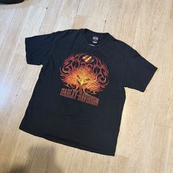 Beautiful Vintage 2005 Harley Davidson Black Tee