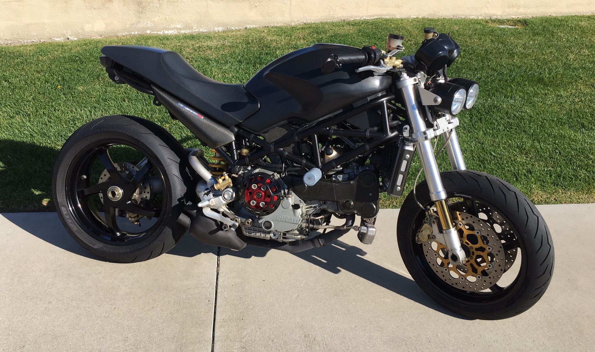 Ducati Monster S4R 996cc super bike engine