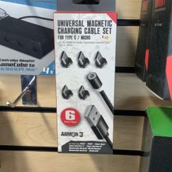 Universal Magnetic Charging Cable Set 