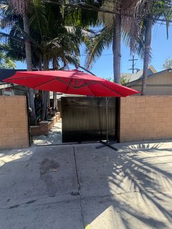 Umbrella With Stand Light New
