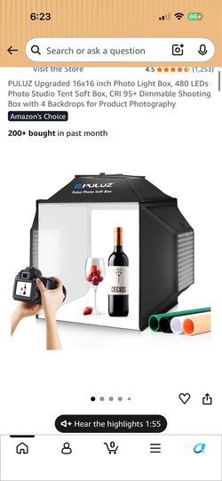 Puluz Photo Light Box