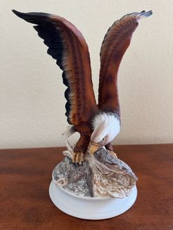 Vintage Robert Schuller ‘Eagle Power’ Bald Eagle Sculpture #24495 – Isaiah 40:30-31