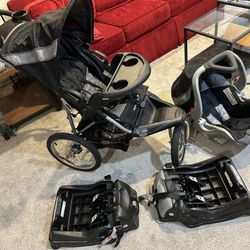 BabyTrend expedition Jogger Stroller With Bases
