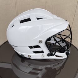 Pre- Owned Youth Cascade CS Lacrosse Helmet White OSFM