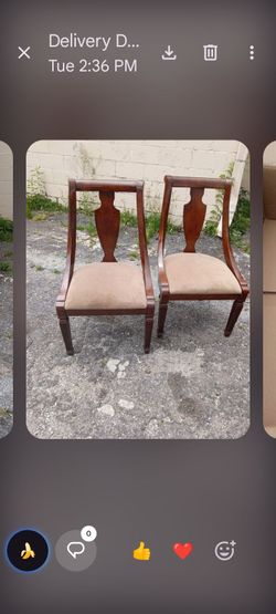 Pair of Solid Chairs for Free in East Point
