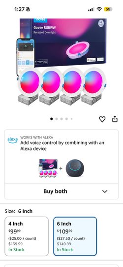 Govee Rgbww Recessed Downlight 