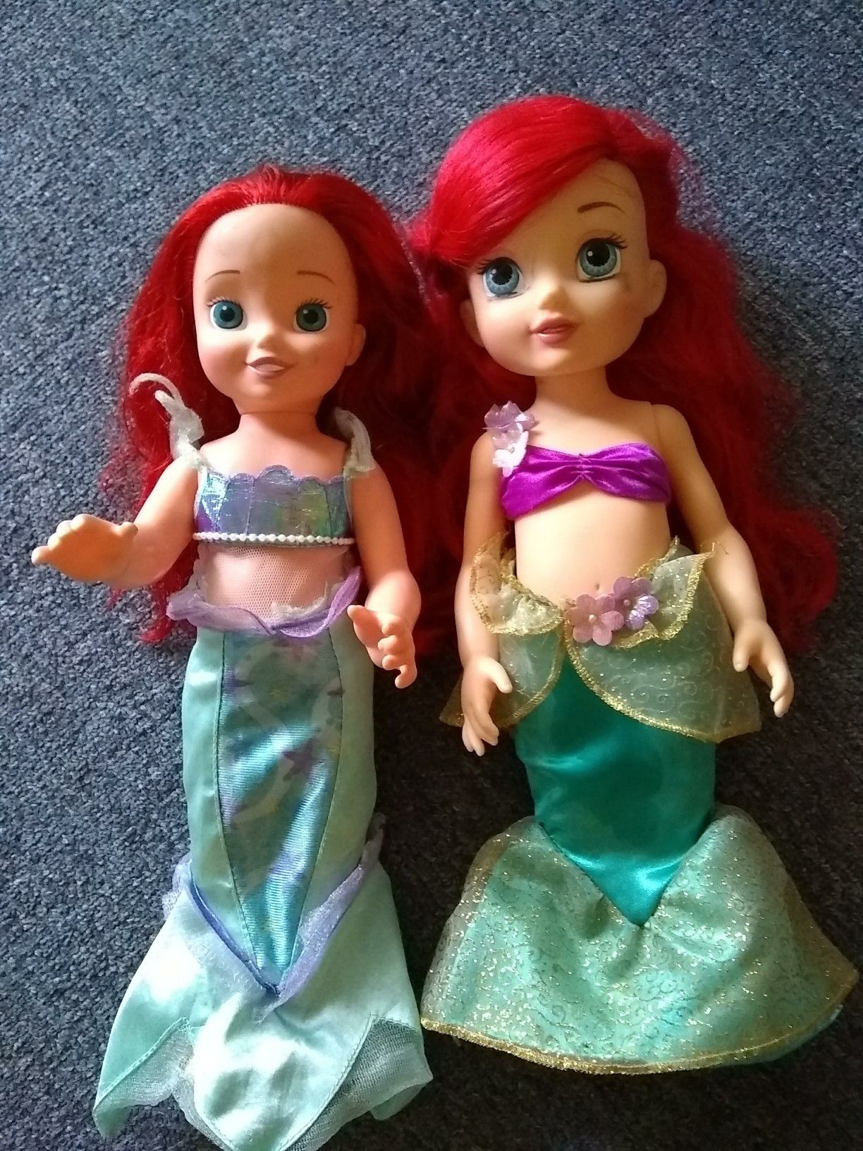 Two Ariel doll