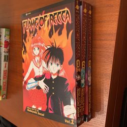 Flame Of Recca manga 1-3