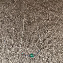 Blue/Red/Turquoise Necklace 