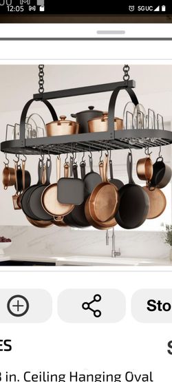 Pot rack 48" *new in box