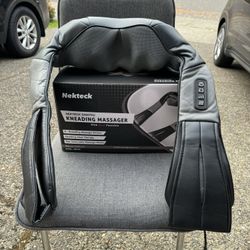 Shiatsu Neck and Back Massager with Heat Function  