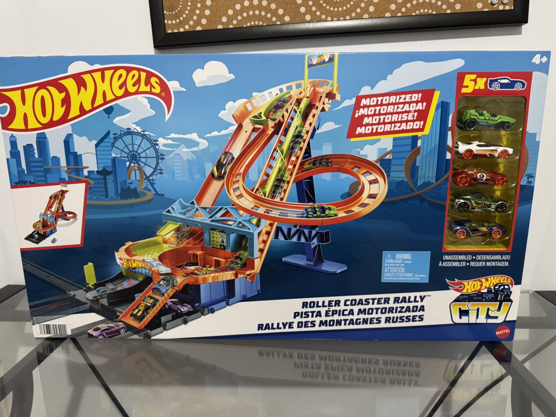 Hot Wheels Roller coaster Rally Toy
