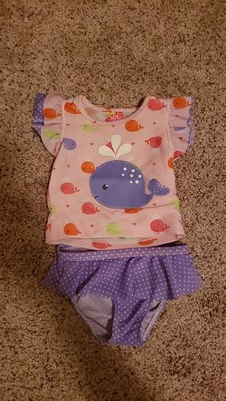 Baby girl 3-6 month swimsuit