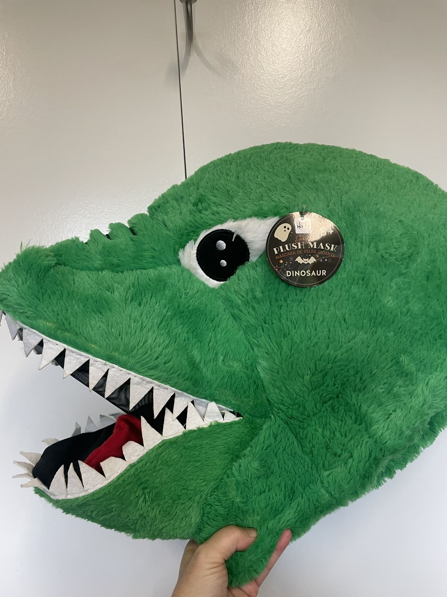 New Plush Unicorn Or Gator Dinosaur Head - Halloween, Festival