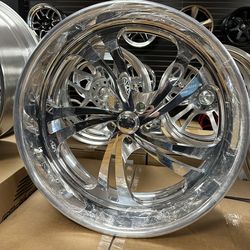 Billet sweep 5x120.65 24” instock no wait payment plan options