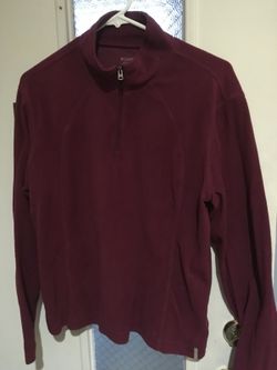 Sz. XXL Maroon Fleece Pullover by Columbia