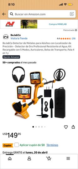 Detector de metales y fuente de alimentador para juegos
