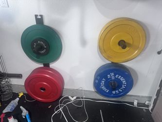 Bumper Plates – Full Set (10s, 25s, 35s, 45s)