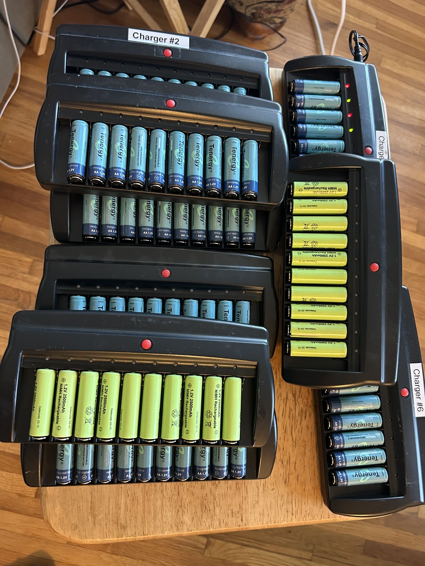 Nimh Rechargeable Batteries And Charger