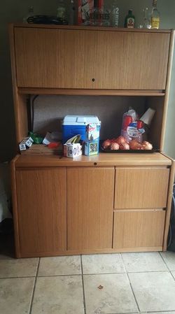 Cabinet & desk