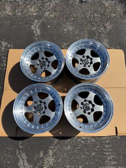 JNC Wheels Rim Lip 15X8 4X100/114.3 ET20