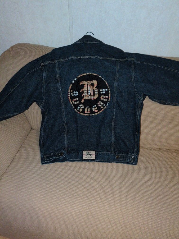 Vintage Burberry Jean Jacket