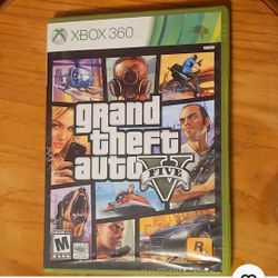 Rockstar Games Grand Theft Auto V Xbox 360 Multiplayer Manual Included