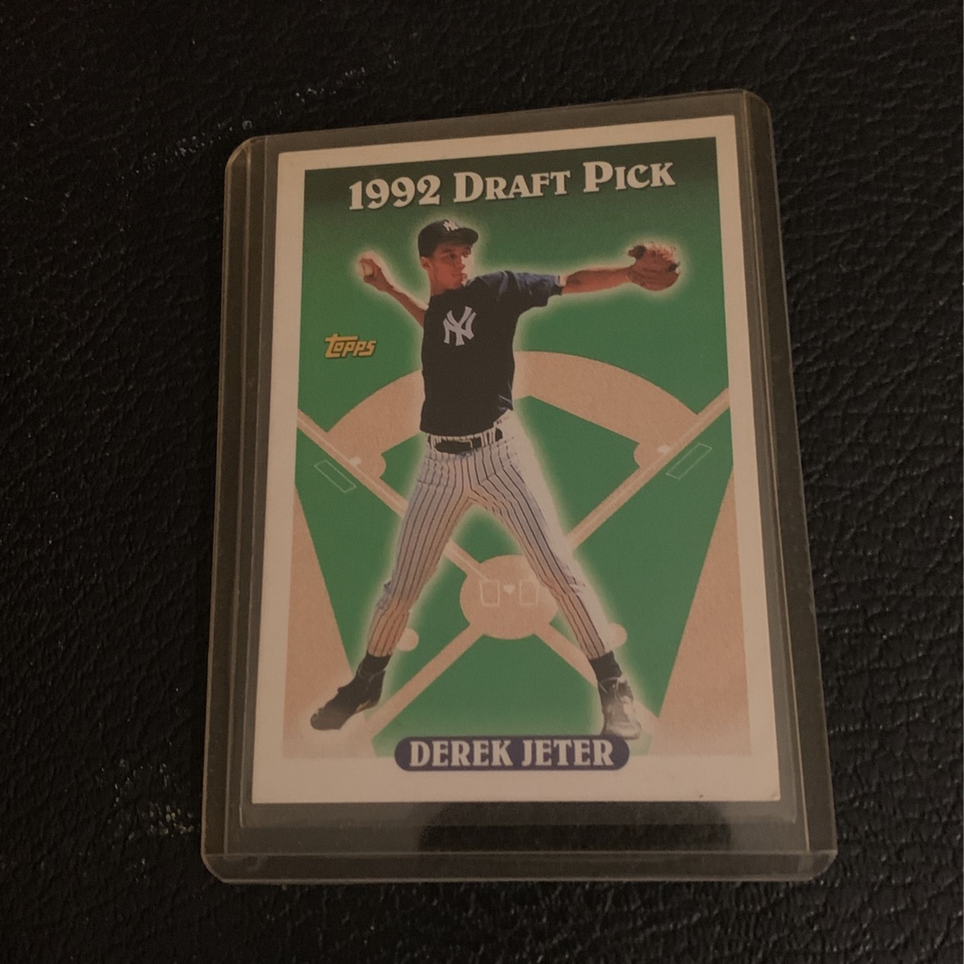 1992 Topps Draft Pick Derek Jeter #98
