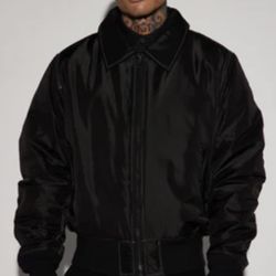 Men’s Black Bomber Jacket 