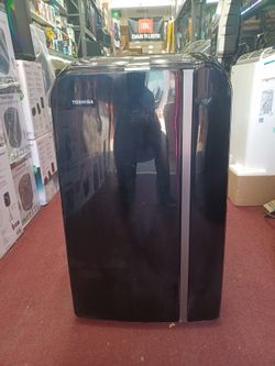 Get new ac's with warranty.  14000btu portable ac by Toshiba smart WiFi.  Complete Set new with warranty.