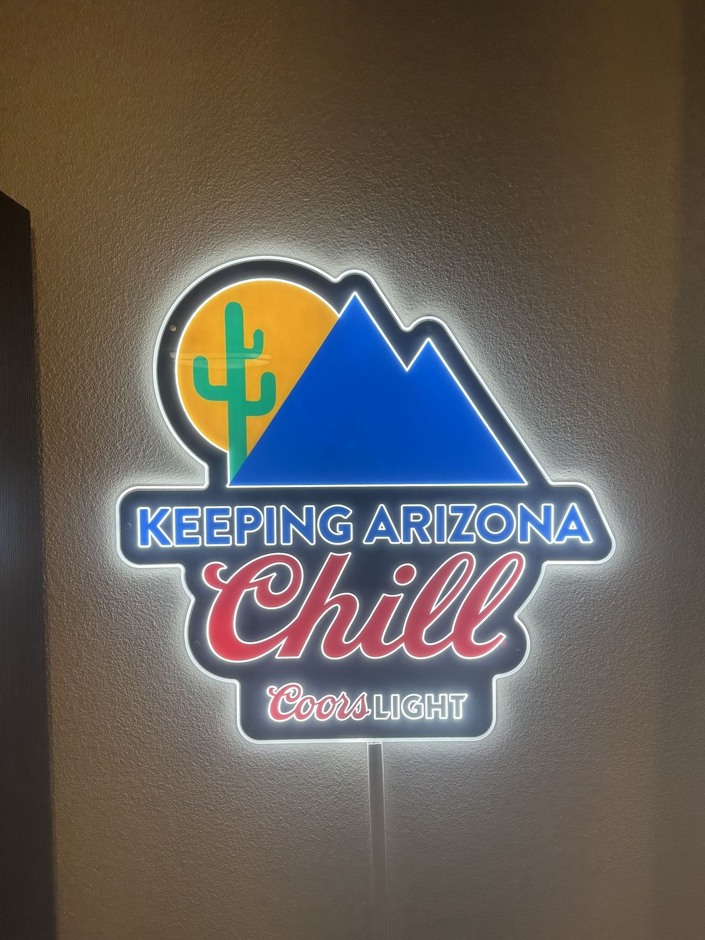 Coors Light LED Bar Sign