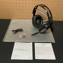 Turtle Beach Stealth 500 Wireless Amplified Gaming Headset for PS5, PS4, PC, & Mobile – 40-Hr Battery, Bluetooth, Memory Foam Cushions, Flip-to-Mute M