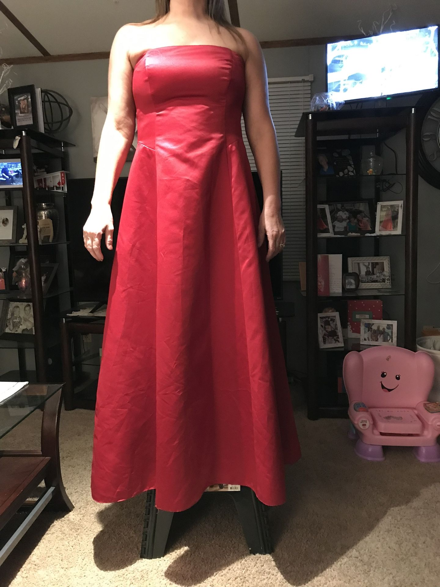 Red Prom Dress Size 16