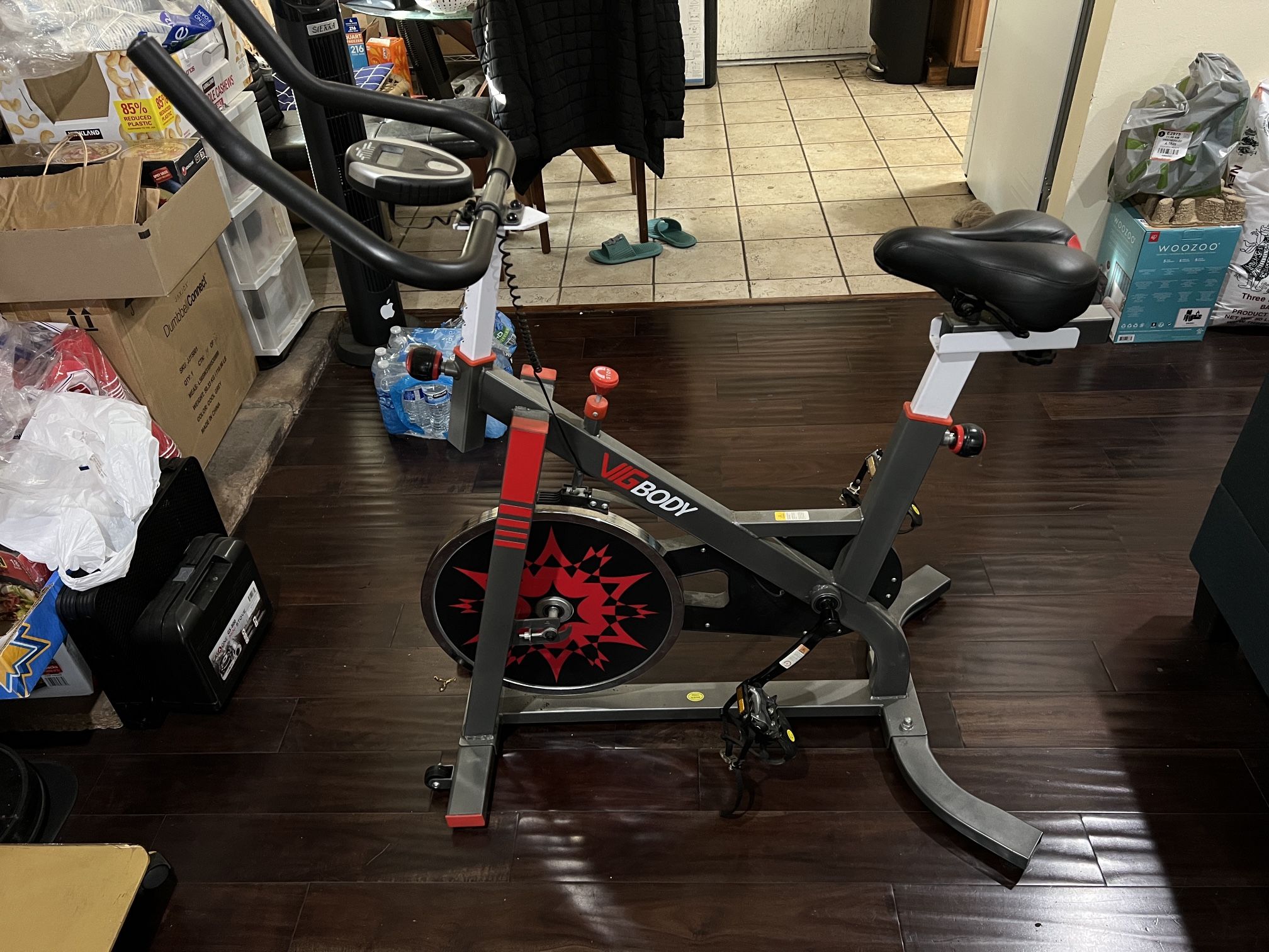 Exercise Bike Indoor Cycling Bicycle Stationary Bikes Cardio Workout