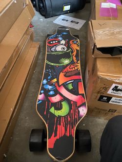 (See description )Windseeker Electric Skateboard - For Parts / Repair / As-Is